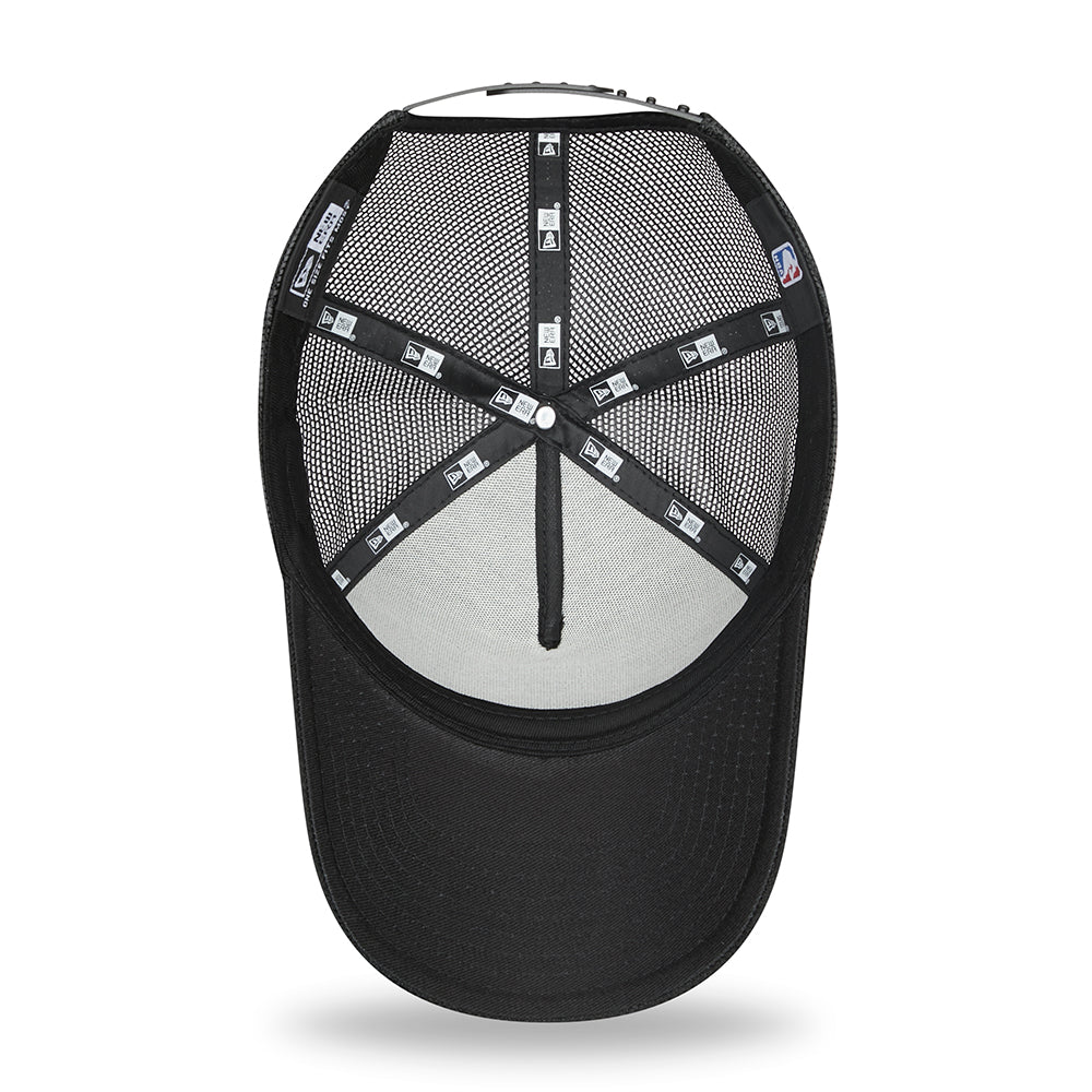Casquette Trucker A-Frame NBA Black Base Chicago Bulls noir NEW ERA