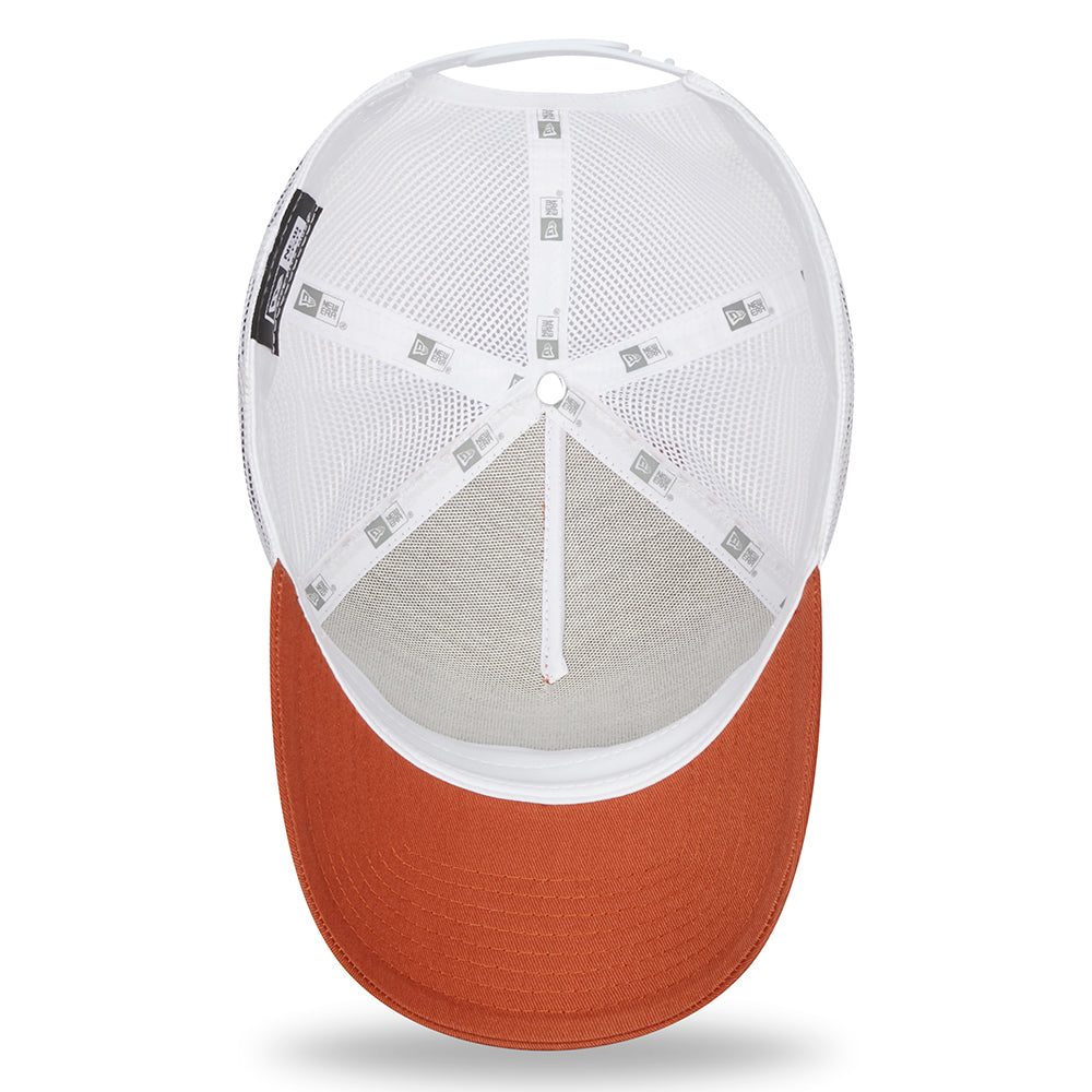 Casquette Trucker A-Frame NE Camp Patch ocre NEW ERA