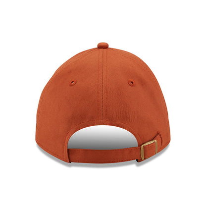 Casquette 9TWENTY NEC Felt Patch Casual Classic en Coton ocre NEW ERA