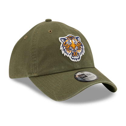 Casquette 9TWENTY MLB League Essential Casual Classic Detroit Tigers olive NEW ERA