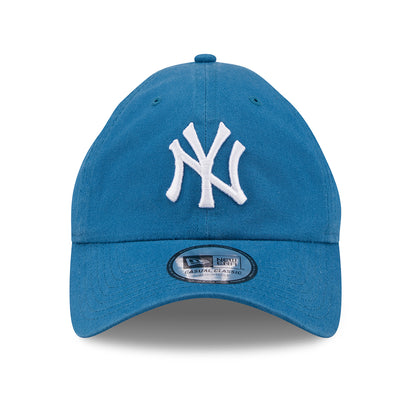 Casquette 9TWENTY MLB League Essential NY Yankees bleu sarcelle délavé NEW ERA