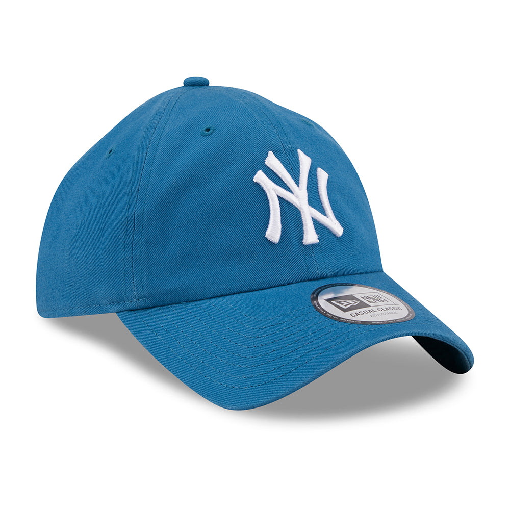 Casquette 9TWENTY MLB League Essential NY Yankees bleu sarcelle délavé NEW ERA
