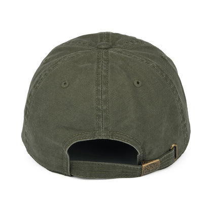Casquette en Toile de Coton Cooper Hill olive foncé TIMBERLAND