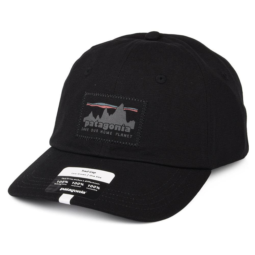 Casquette en Coton Bio 73 Skyline Trad noir PATAGONIA