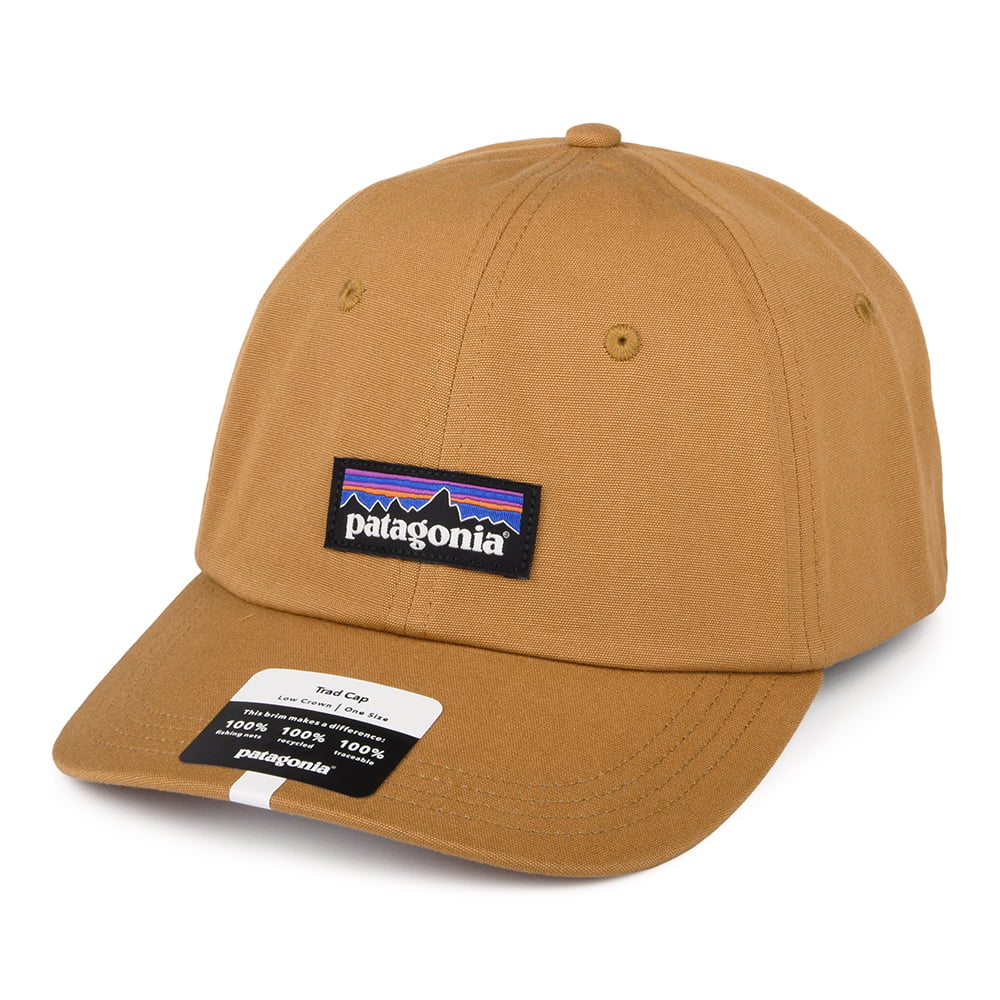 Casquette en Coton Bio P-6 Label Trad ocre PATAGONIA