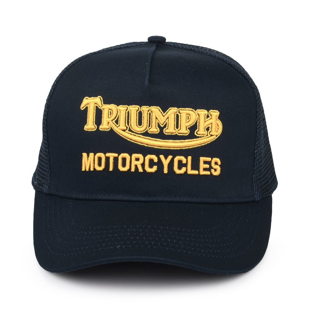 Casquette Trucker Oil bleu marine TRIUMPH MOTORCYCLES