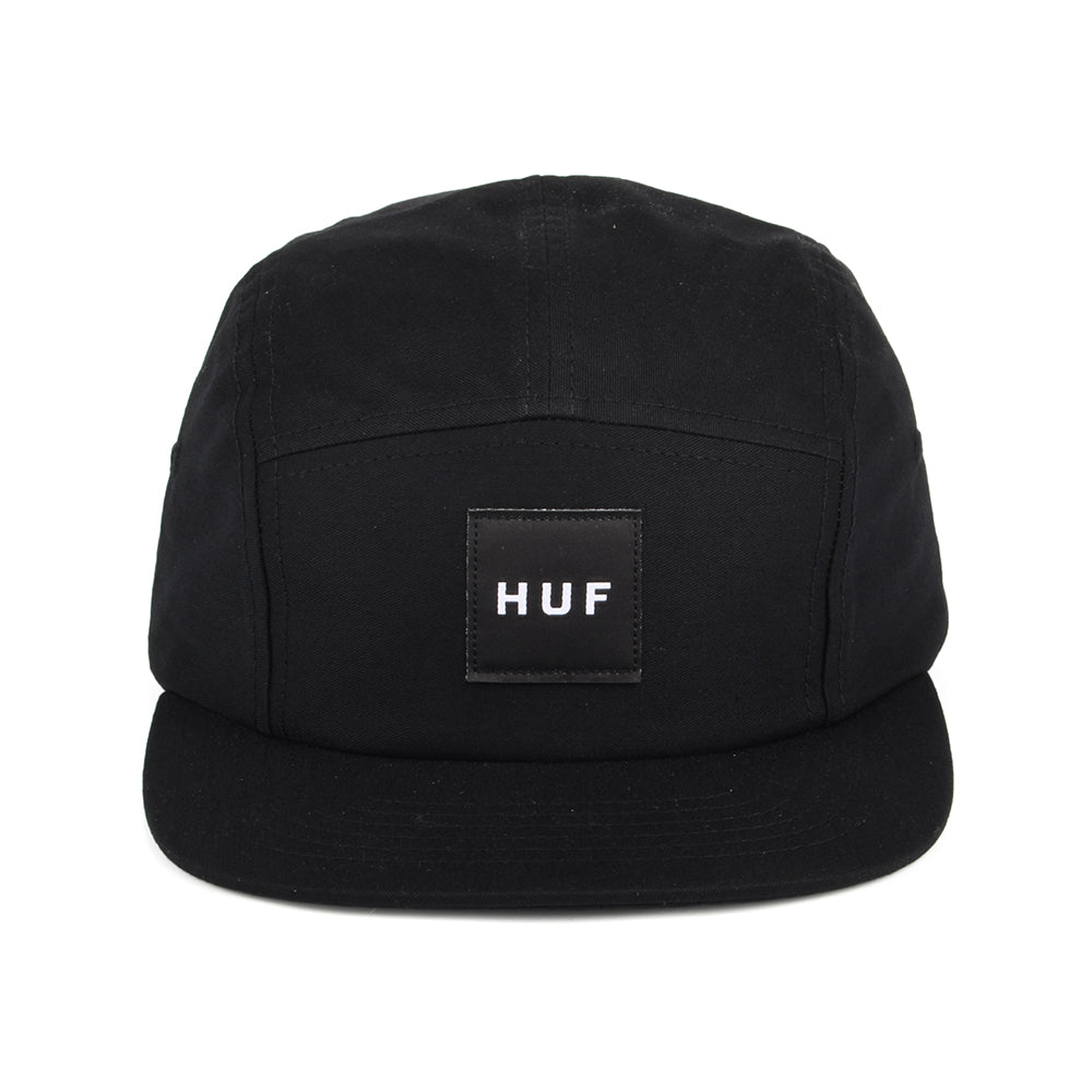 Casquette 5 Panel Essentials Box Logo noir HUF