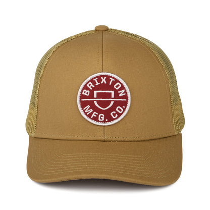 Casquette Trucker Crest NetPlus MP sable du désert BRIXTON