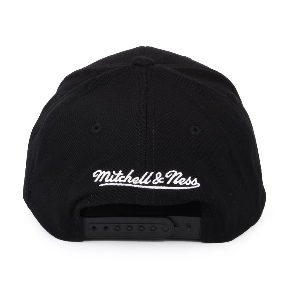 Casquette Snapback NBA Team Ground Stretch Brooklyn Nets noir MITCHELL & NESS