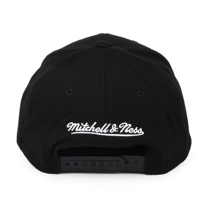 Casquette Snapback NBA Team Ground Stretch Brooklyn Nets noir MITCHELL & NESS