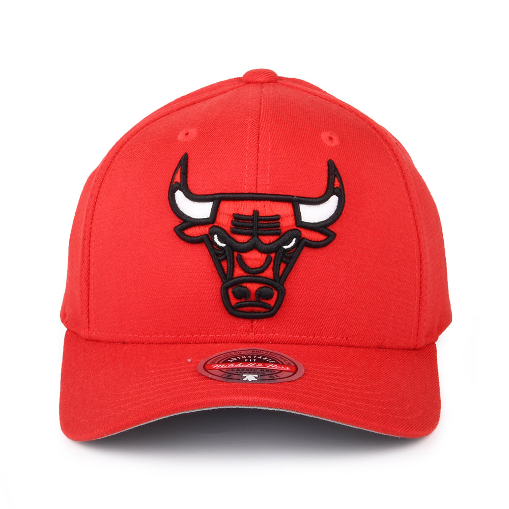 Casquette Snapback NBA Team Ground Stretch Chicago Bulls rouge MITCHELL & NESS
