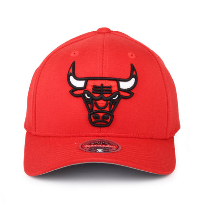 Casquette Snapback NBA Team Ground Stretch Chicago Bulls rouge MITCHELL & NESS