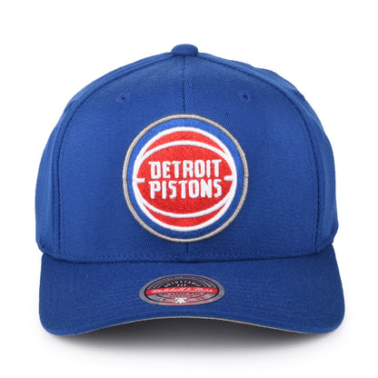 Casquette Snapback NBA Team Ground Stretch Detroit Pistons bleu roi MITCHELL & NESS