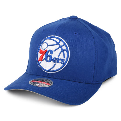 Casquette NBA Team Ground Stretch Philadelphia 76ers bleu roi MITCHELL & NESS