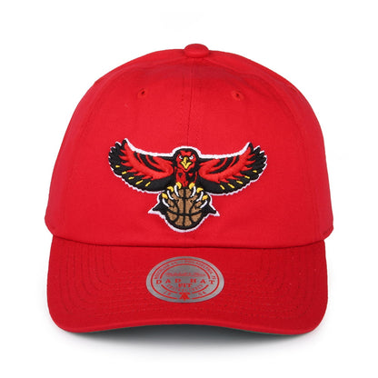 Casquette Strapback NBA Team Ground HWC Atlanta Hawks rouge MITCHELL & NESS