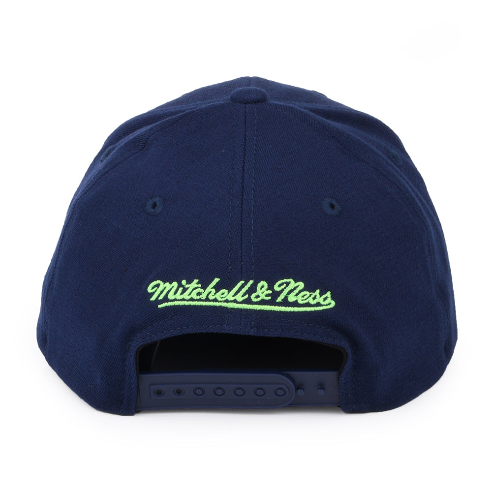 Casquette NBA Wool 2 Tone Minnesota Timberwolves bleu marine-bleu MITCHELL & NESS