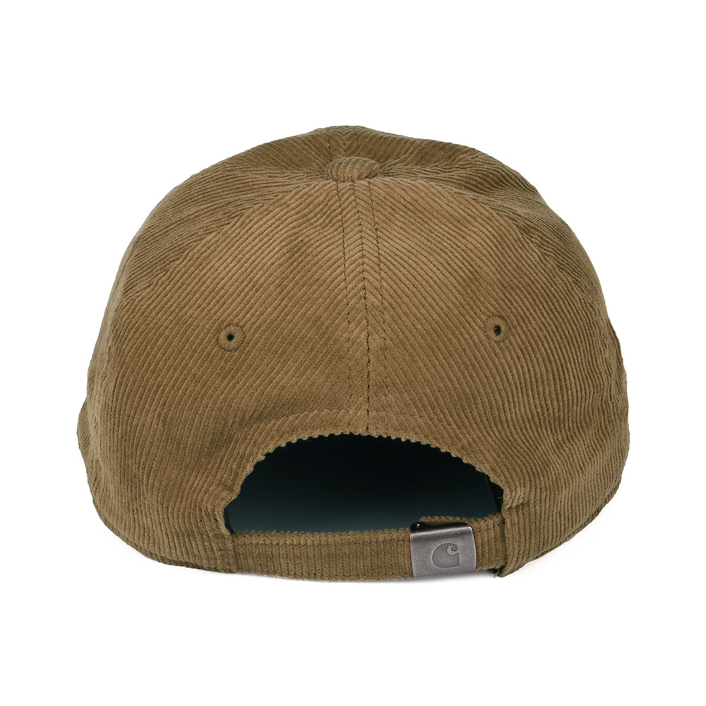 Casquette en Velours Côtelé Harlem marron-marron clair CARHARTT WIP