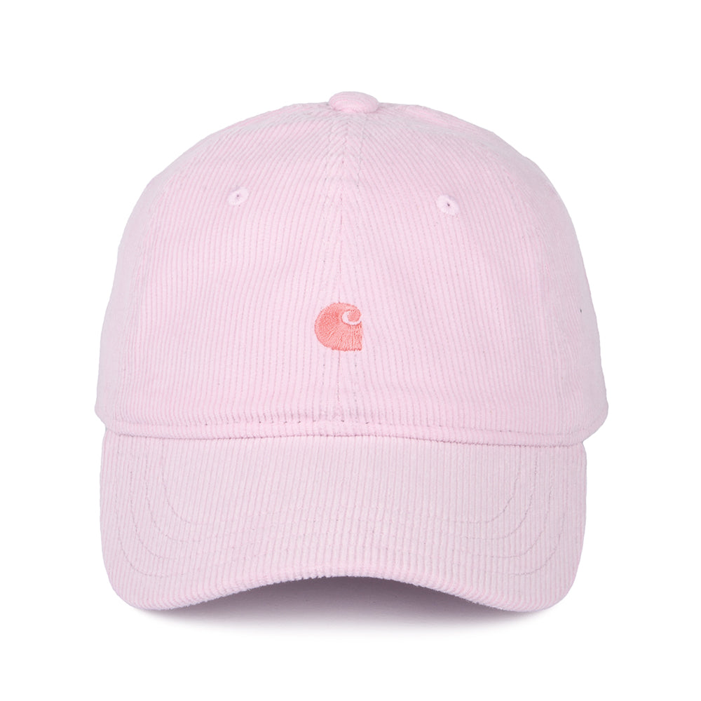 Casquette en Velours Côtelé Harlem rose clair CARHARTT WIP