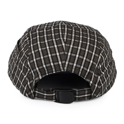 Casquette 5 Panel en Coton Seersucker à Carreaux Dryden cyprès CARHARTT WIP