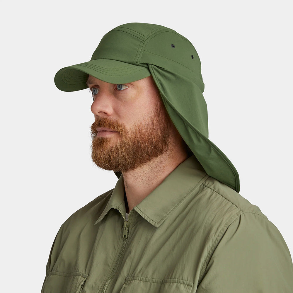 Casquette 5 Panel Ultralight Sun Shield olive TILLEY