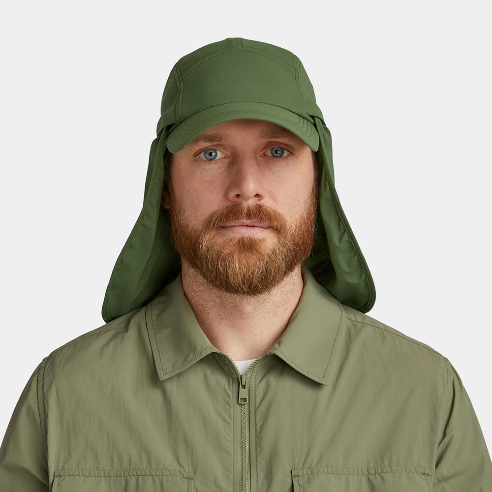 Casquette 5 Panel Ultralight Sun Shield olive TILLEY