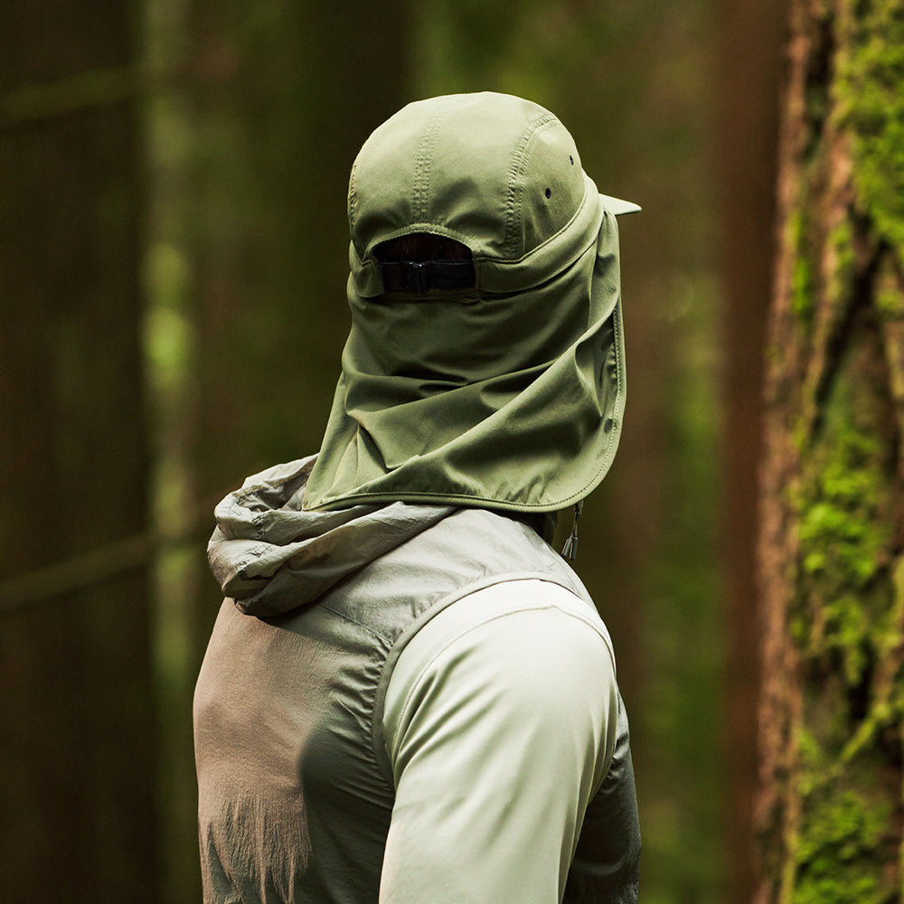 Casquette 5 Panel Ultralight Sun Shield olive TILLEY
