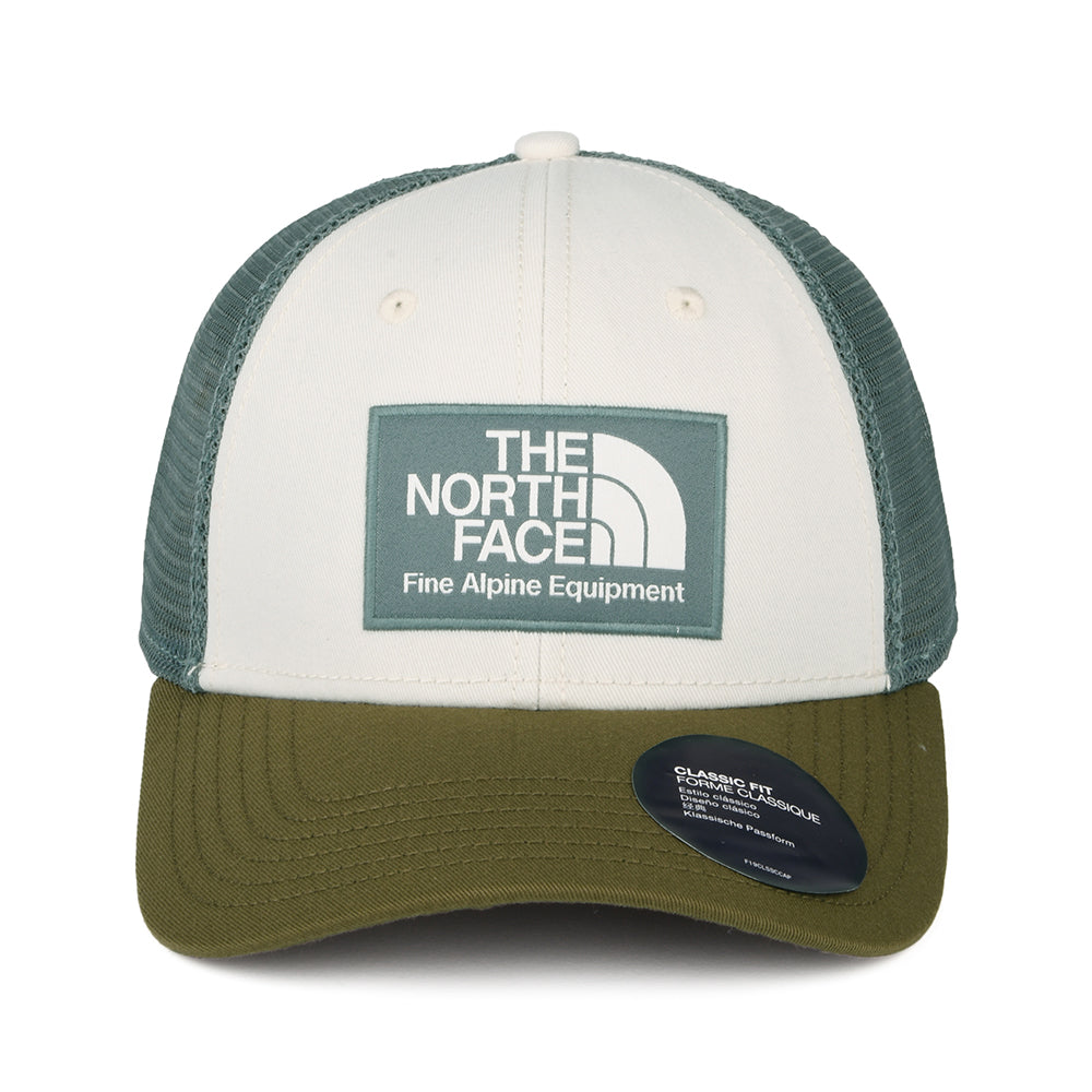 Casquette Trucker Recyclée Mudder crème-olive THE NORTH FACE