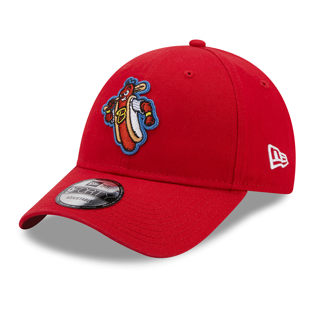 Casquette 9FORTY Minor League Reading Fightin Phils écarlate NEW ERA
