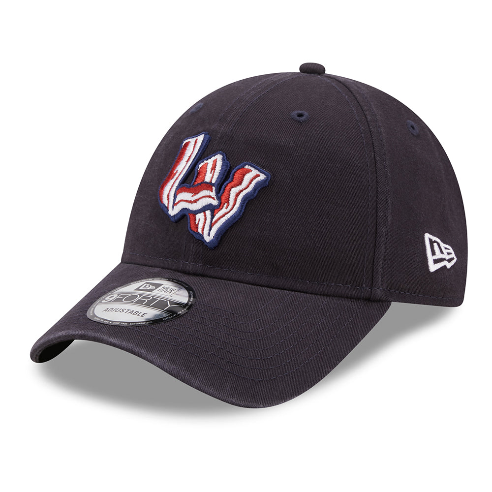 Casquette 9FORTY Minor League Lehigh Valley Iron Pigs bleu marine NEW ERA