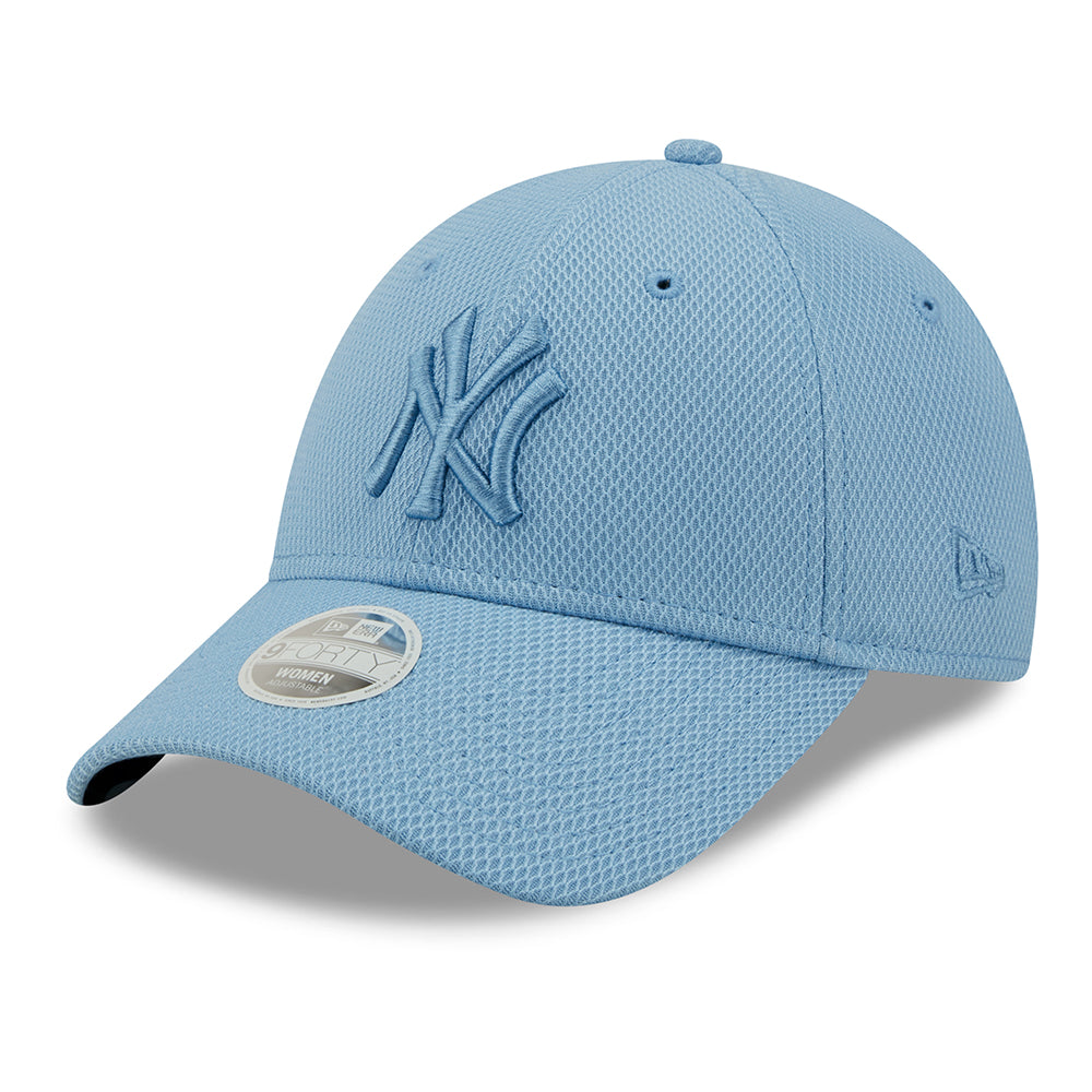 Casquette Femme 9FORTY MLB Diamond Era New York Yankees bleu ciel NEW ERA