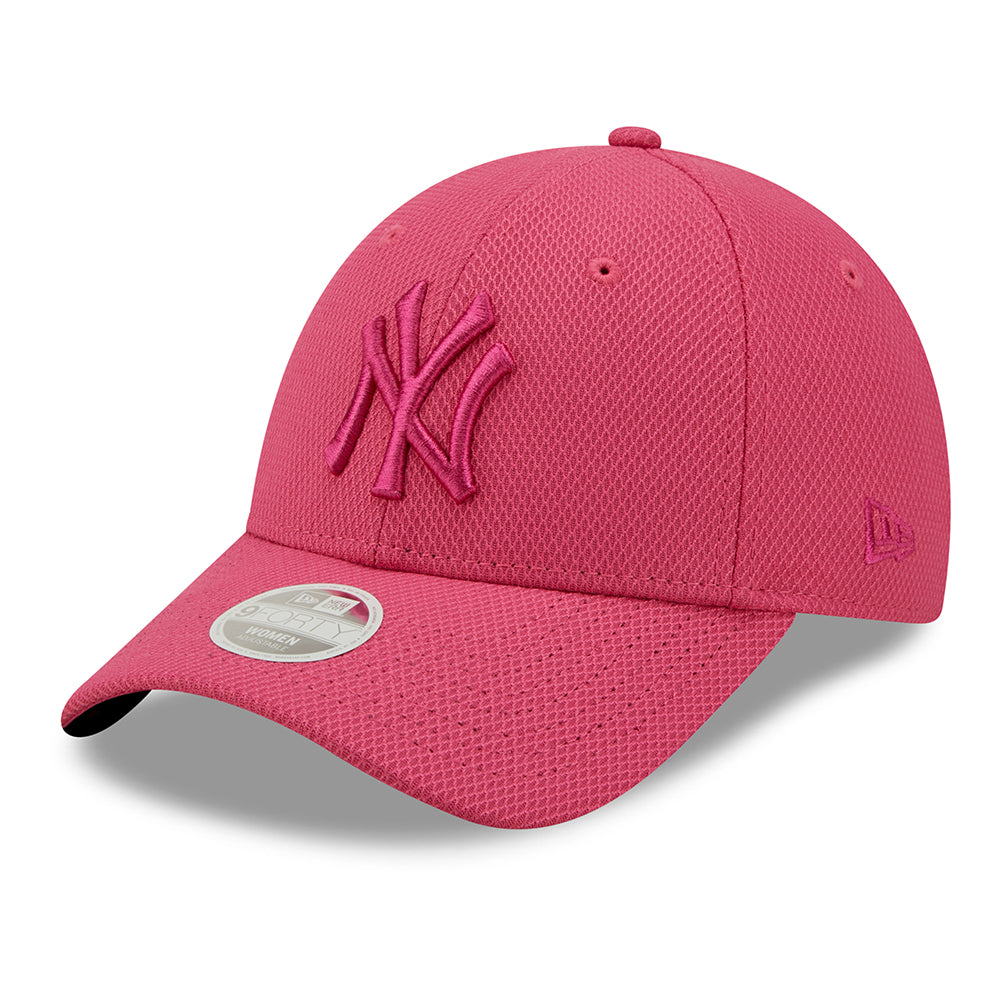 Casquette Femme 9FORTY MLB Diamond Era New York Yankees rose NEW ERA