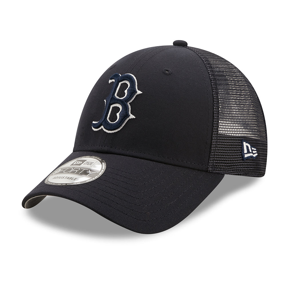 Casquette Trucker 9FORTY MLB Home Field Boston Red Sox bleu marine NEW ERA