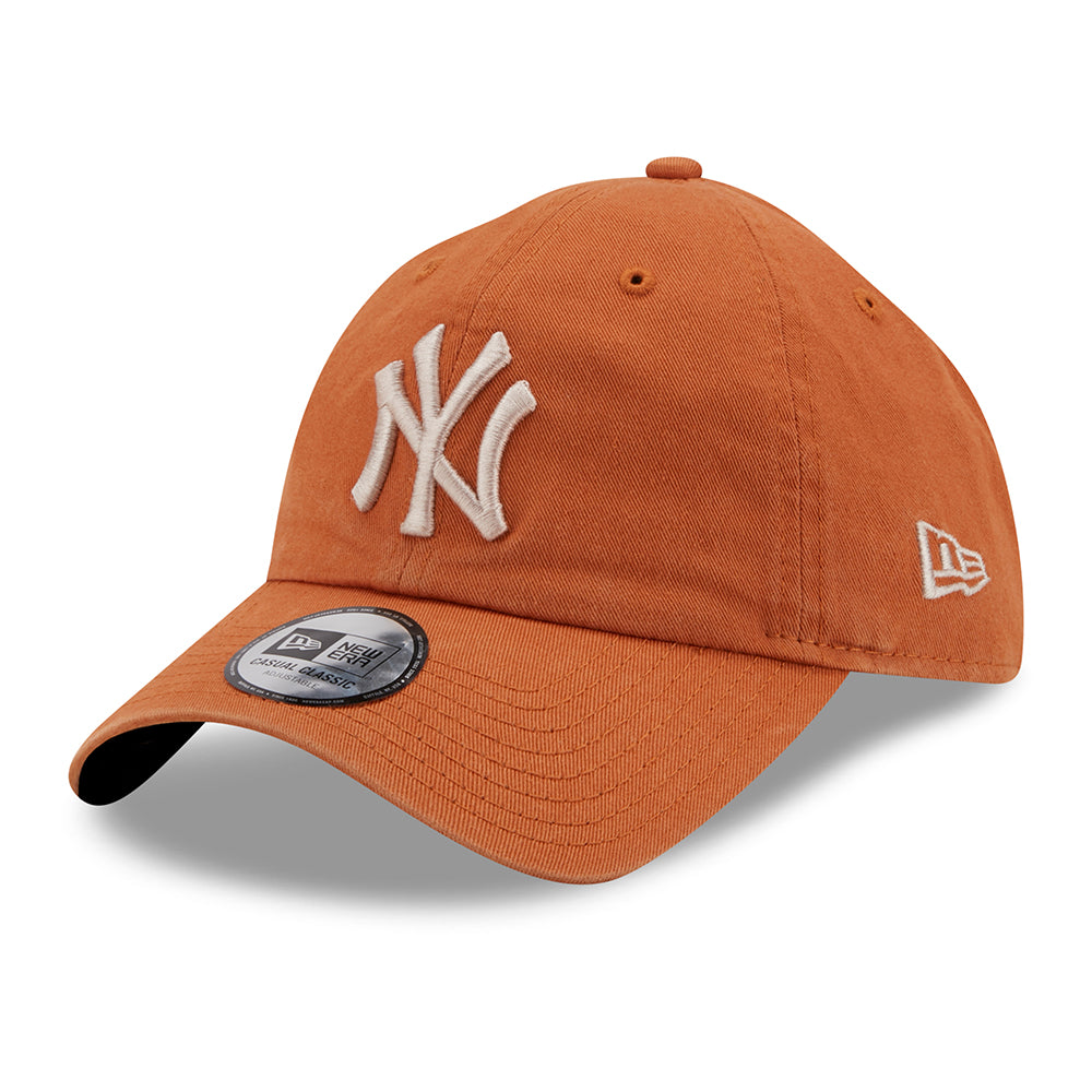 Casquette 9TWENTY MLB League Essential New York Yankees toffee-blanc NEW ERA