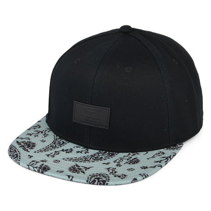 Casquette Snapback Paisley Allover It noir-vert VANS