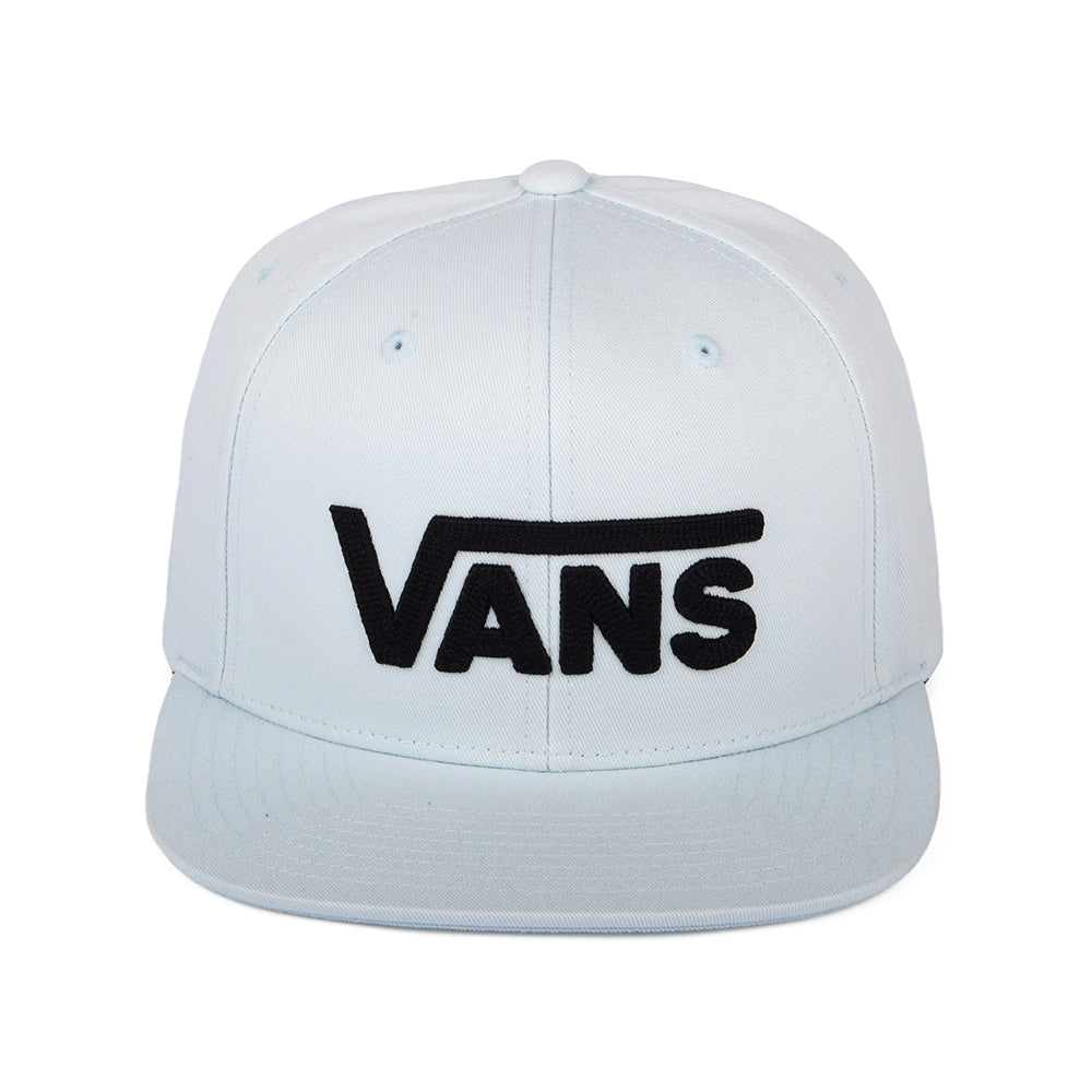 Casquette Snapback en Coton Drop V II bleu ciel VANS