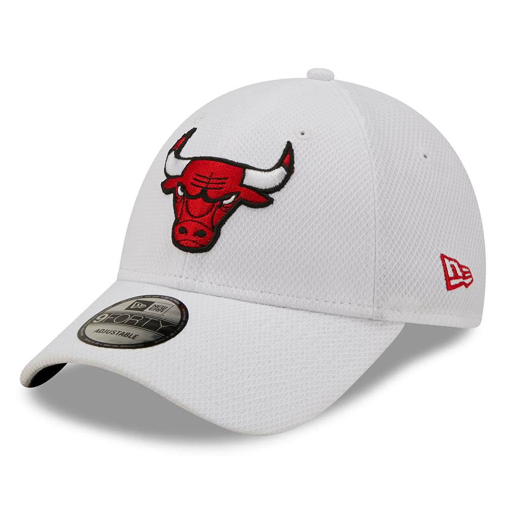 Casquette 9FORTY NBA Diamond Era Chicago Bulls blanc NEW ERA