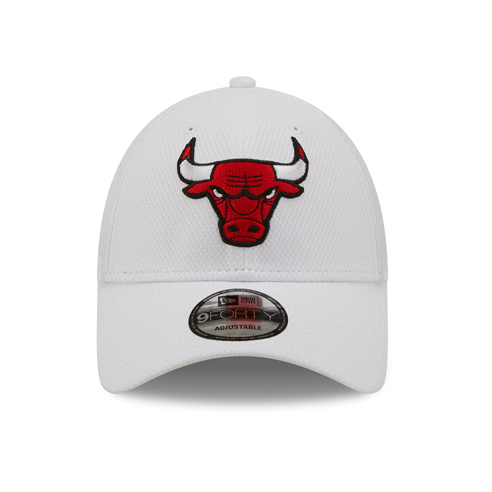 Casquette 9FORTY NBA Diamond Era Chicago Bulls blanc NEW ERA
