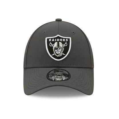 Casquette 9FORTY NFL Monochrome Las Vegas Raiders graphite NEW ERA
