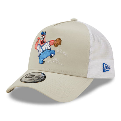 Casquette Trucker Sporty Sponge A-Frame Patrick Étoile pierre NEW ERA