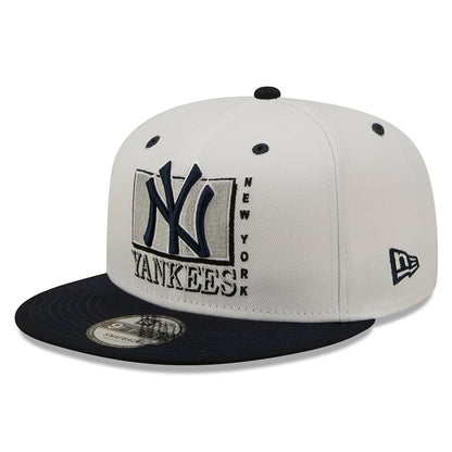 Casquette 9FIFTY MLB White Crown New York Yankees blanc-bleu marine NEW ERA