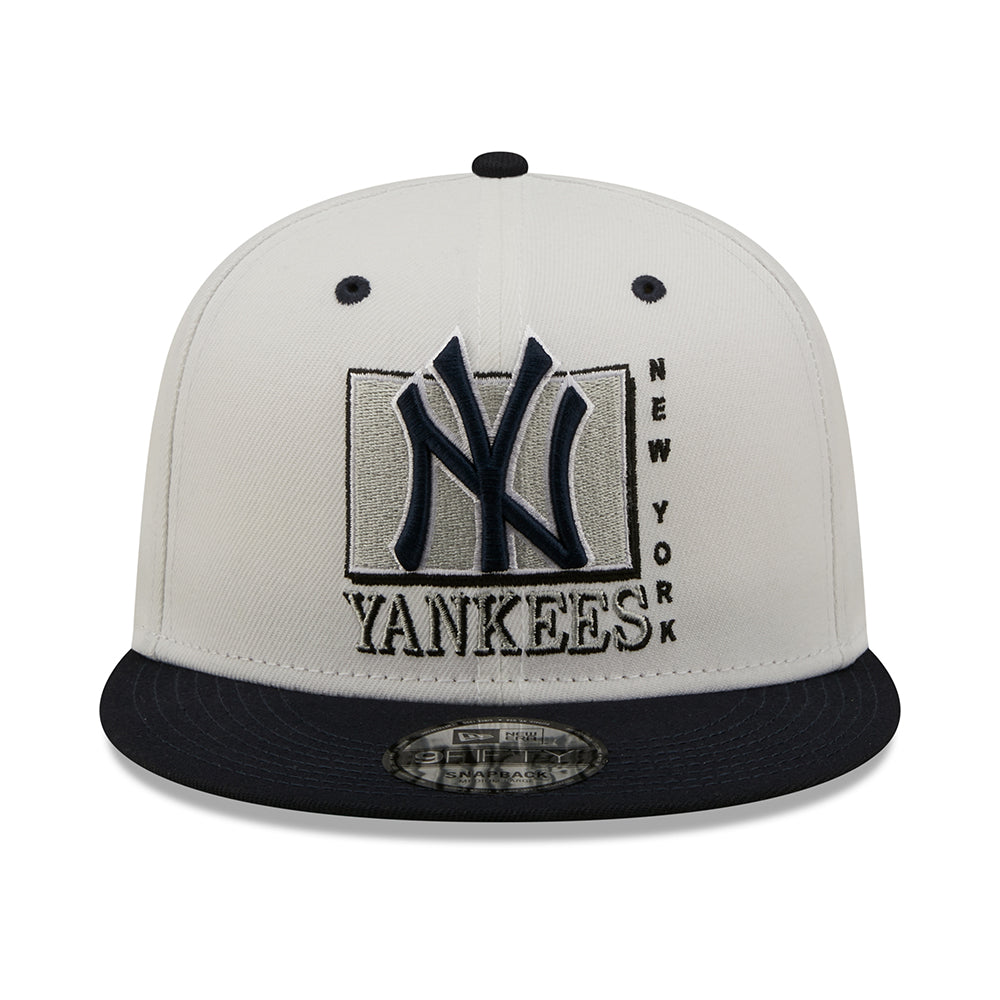 Casquette 9FIFTY MLB White Crown New York Yankees blanc-bleu marine NEW ERA