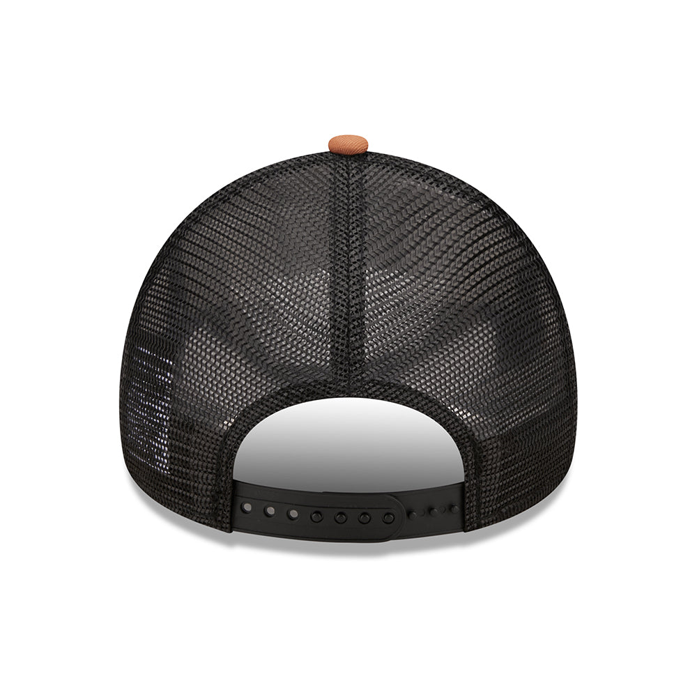 Casquette Trucker 9FORTY License Plate A-Frame Keauhou toffee-noir NEW ERA