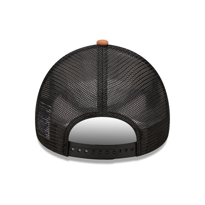 Casquette Trucker 9FORTY License Plate A-Frame Keauhou toffee-noir NEW ERA