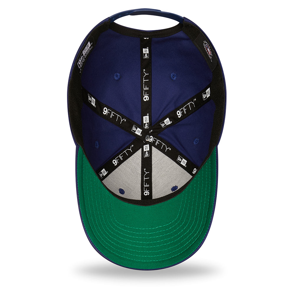 Casquette Snapback 9FIFTY MLB Team Colour Stretch L.A. Dodgers bleu roi NEW ERA