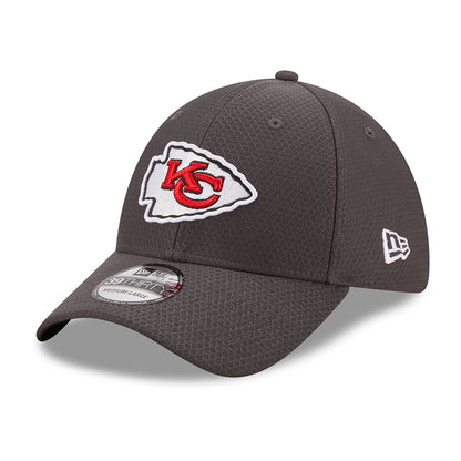 Casquette 39THIRTY NFL Hex Tech Kansas City Chiefs gris NEW ERA