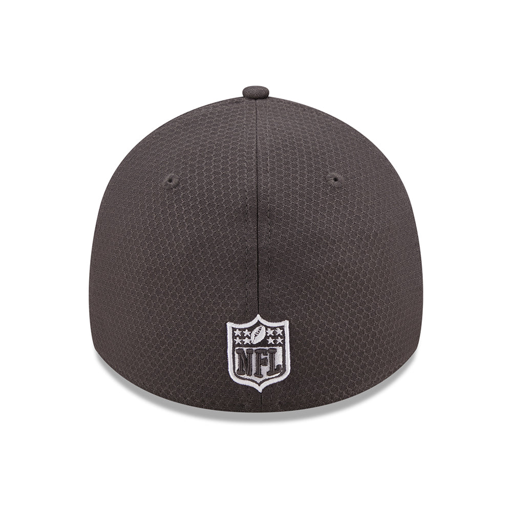 Casquette 39THIRTY NFL Hex Tech Las Vegas Raiders gris NEW ERA