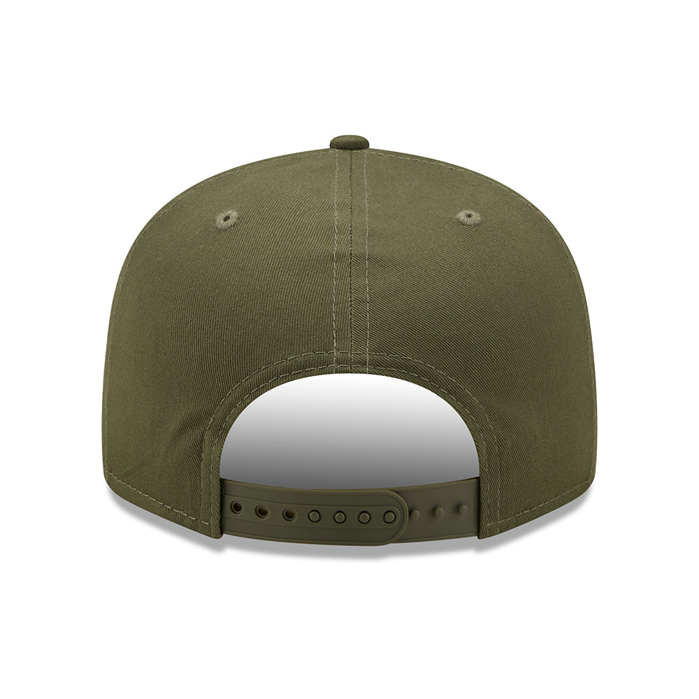 Casquette 9FIFTY MLB League Essential L.A. Dodgers olive NEW ERA