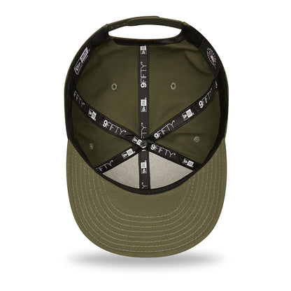 Casquette 9FIFTY MLB League Essential L.A. Dodgers olive NEW ERA