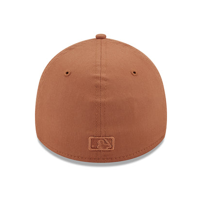 Casquette 39THIRTY MLB League Essential New York Yankees toffee-bleu marine NEW ERA