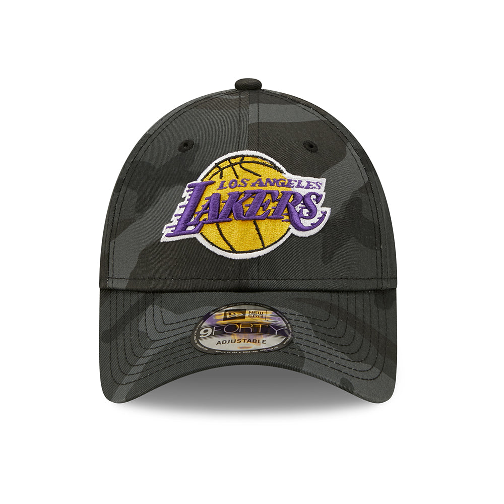 Casquette 9FORTY NBA Camo L.A. Lakers gris-camouflage NEW ERA
